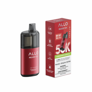 AIND PGI 2020 ON ON Allo Intense Nuud 50K Disposable Vape 5ct Pomegranate Guava Ice