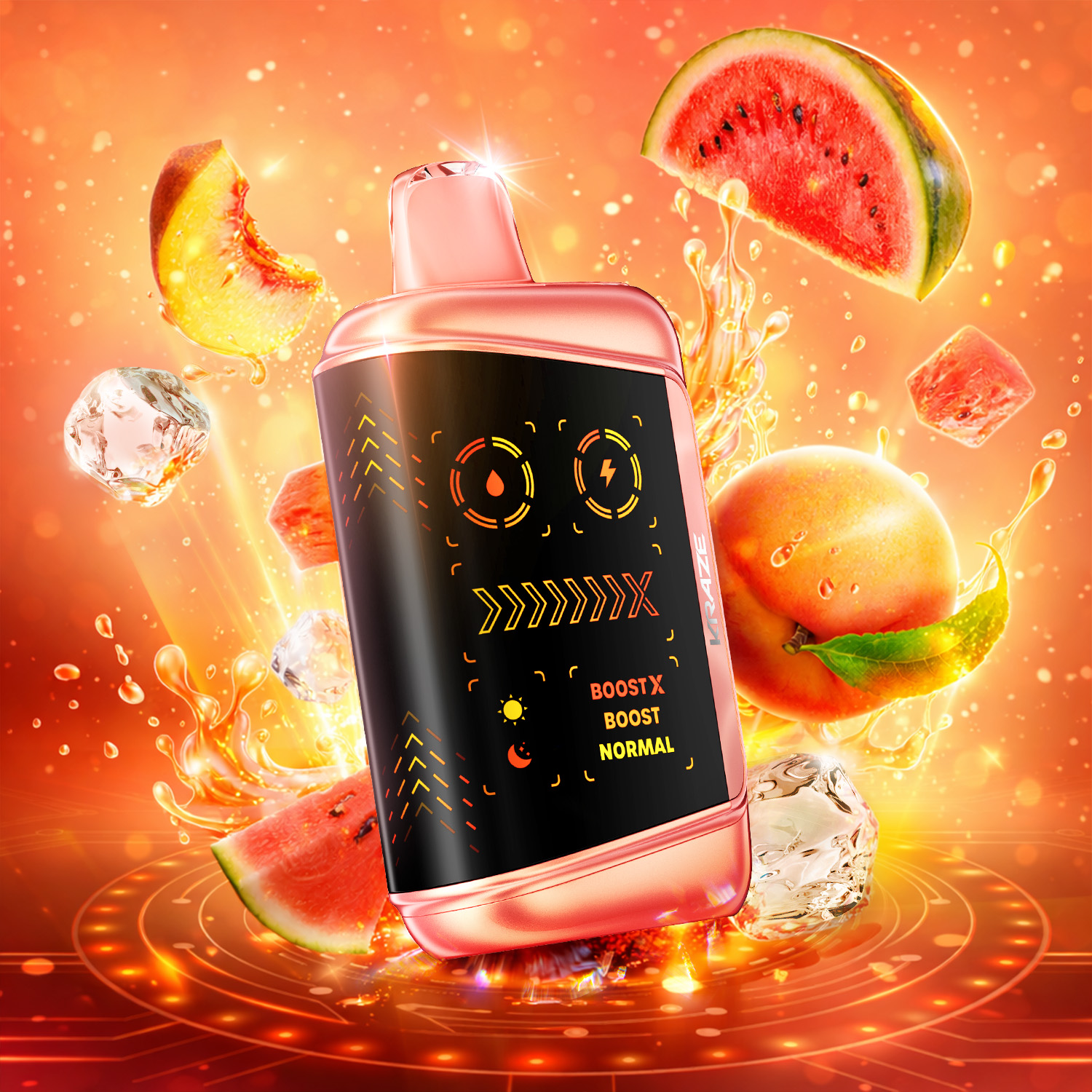 Kraze_MegaX-May2026_PeachWatermelonIce Kraze_MegaX-May2026_PeachWatermelonIce