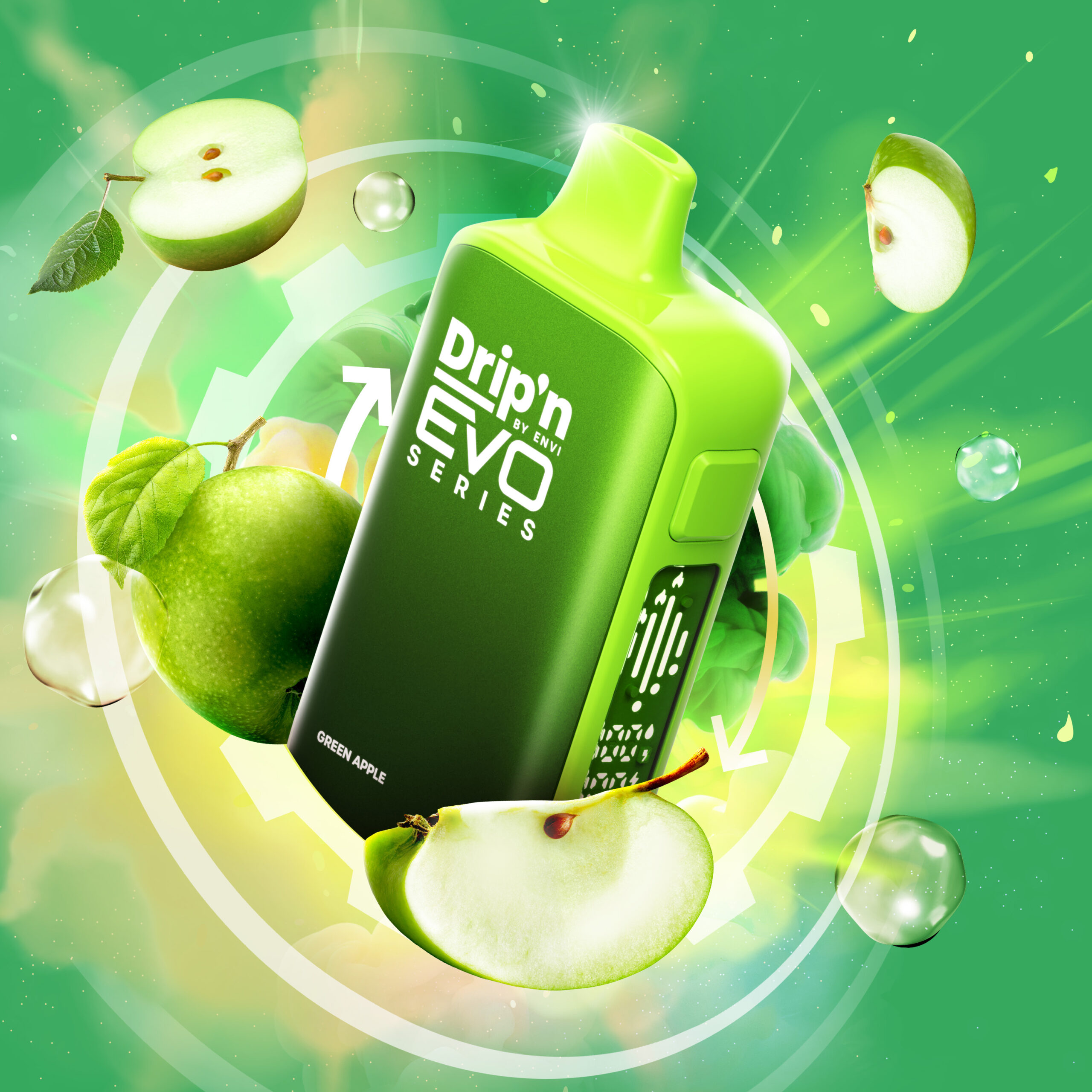 Dripn_EVO-63K_JAN2026-COL_FRUIT-RENDER_20mg_GreenApple Dripn_EVO-63K_JAN2026-COL_FRUIT-RENDER_20mg_GreenApple