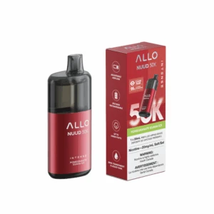 AIND PGI 2020 ON ON Allo Intense Nuud 50K Disposable Vape 5ct Pomegranate Guava Ice